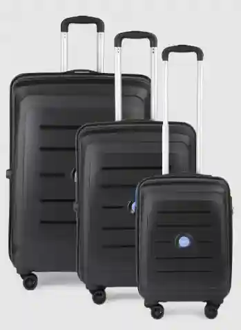 VIP CORSA Set Of 3 Hard-Sided Trolley Suitcases